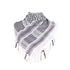 Palestinian keffiyeh scarf, also called kaffiyeh, showcasing classic authentic palestine patterns, symbolizing palestinian cultural heritage and resistance arab headscarf for men and women